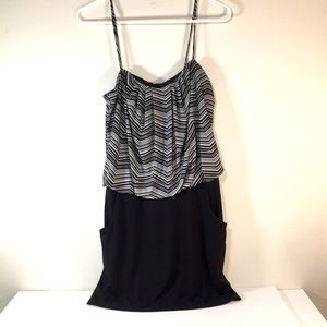 Sweet Storm | Women’s Mini Dress with Pockets | Size L